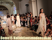 Deutsche Meisterschule für Mode: DeMo 15 Kollektionsmodenschau 2015 und Abschlusskollektionen der Entwurfsklassen in der Galerie der Künstler 22.-24.07.2015 (©Foto: Martin Schmitz)